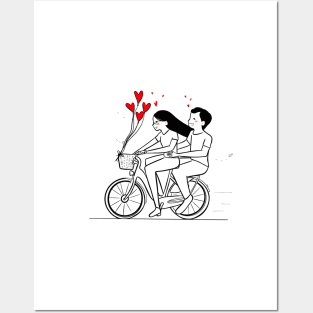 Bike lovers Posters and Art